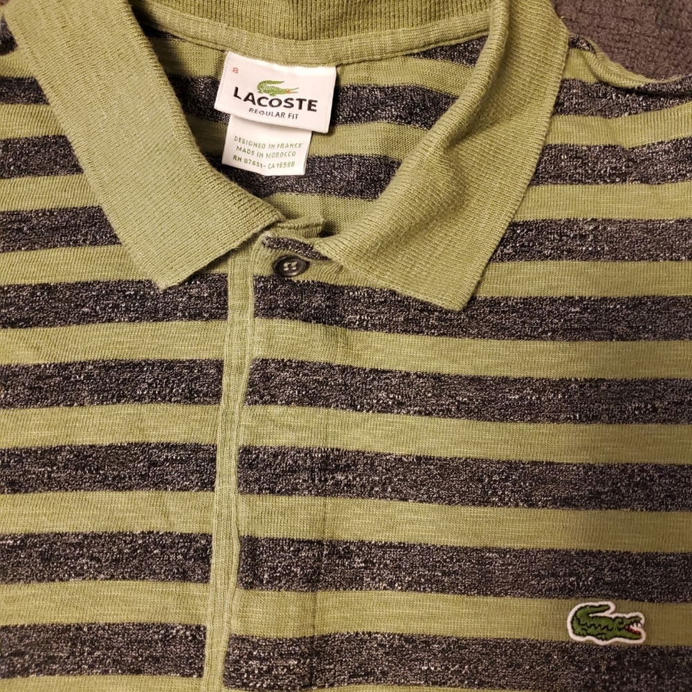 Lacoste mesh polo
